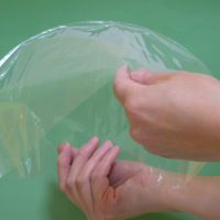 簡単かつらの型取りできます