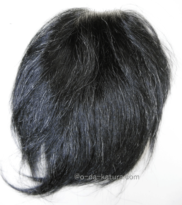 人毛１００％白髪１０％入りヘアシートフリーカット（１０ｃｍ×１０ｃｍ）