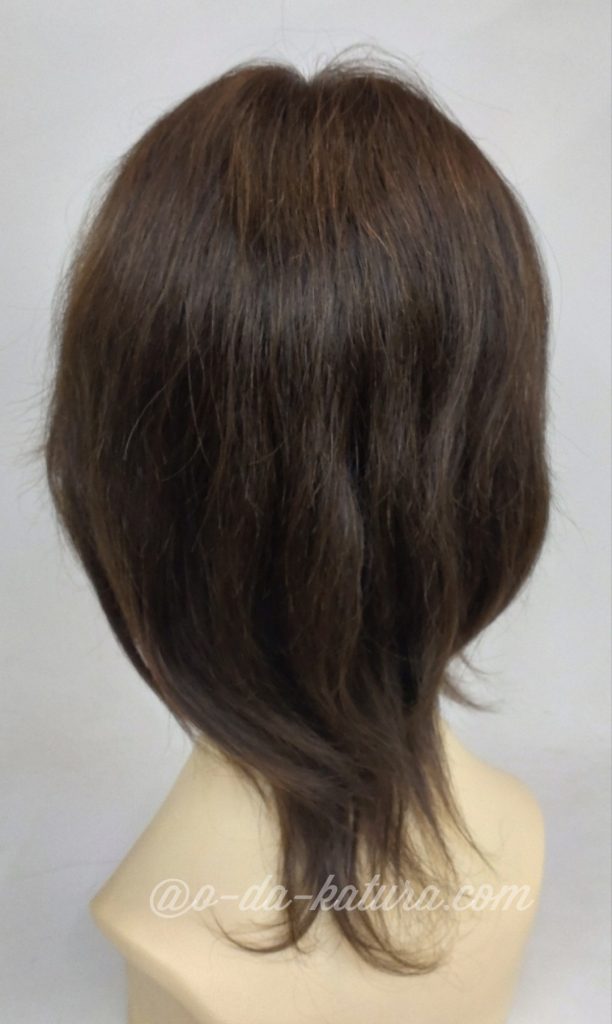 お嬢様自毛でお母様の医療用かつら作成