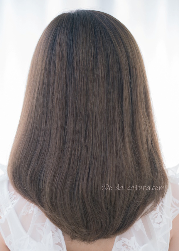 キューティクル付き人毛オーダーメイド医療用ウィッグ