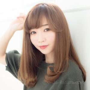 自毛（地毛）で作るフルウィッグロングスタイル