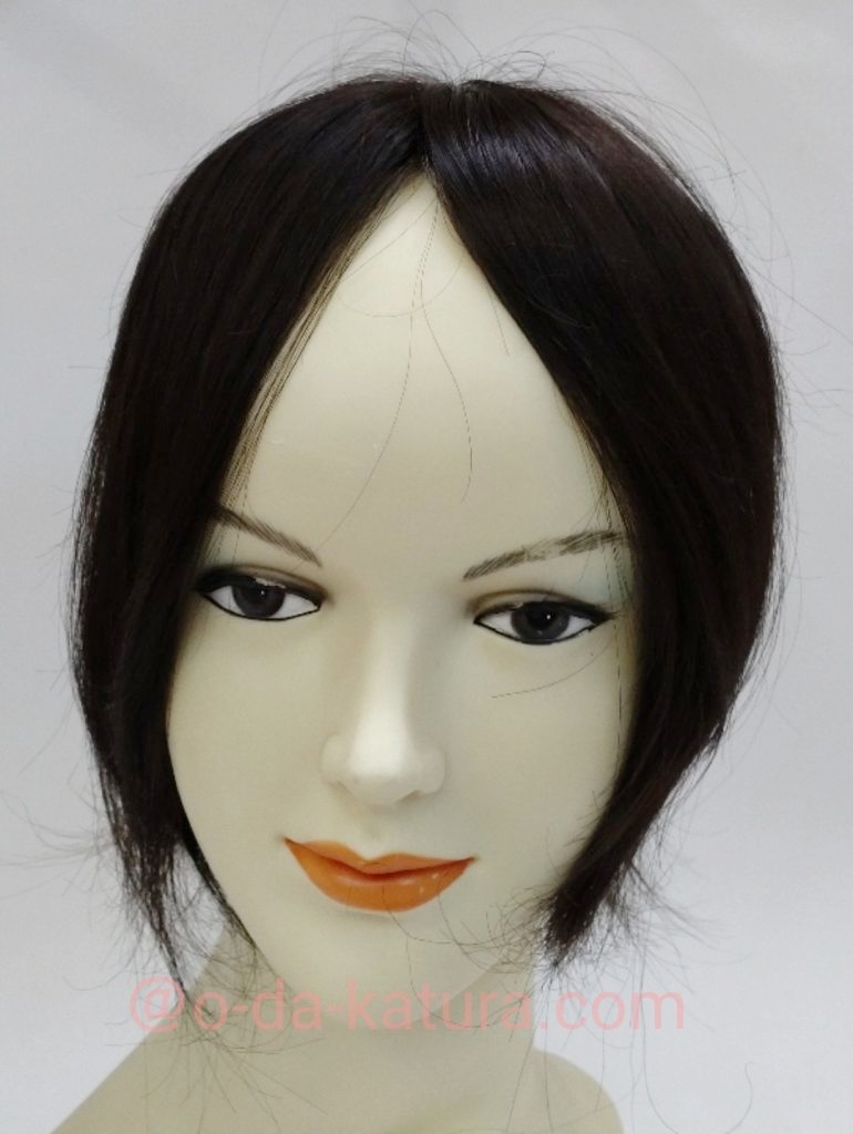 自毛30cmで作った部分ウィッグ