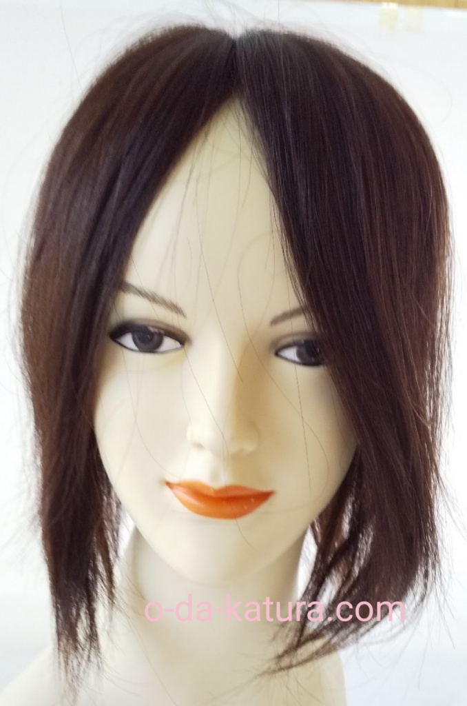 自毛30cmで作った部分ウィッグ