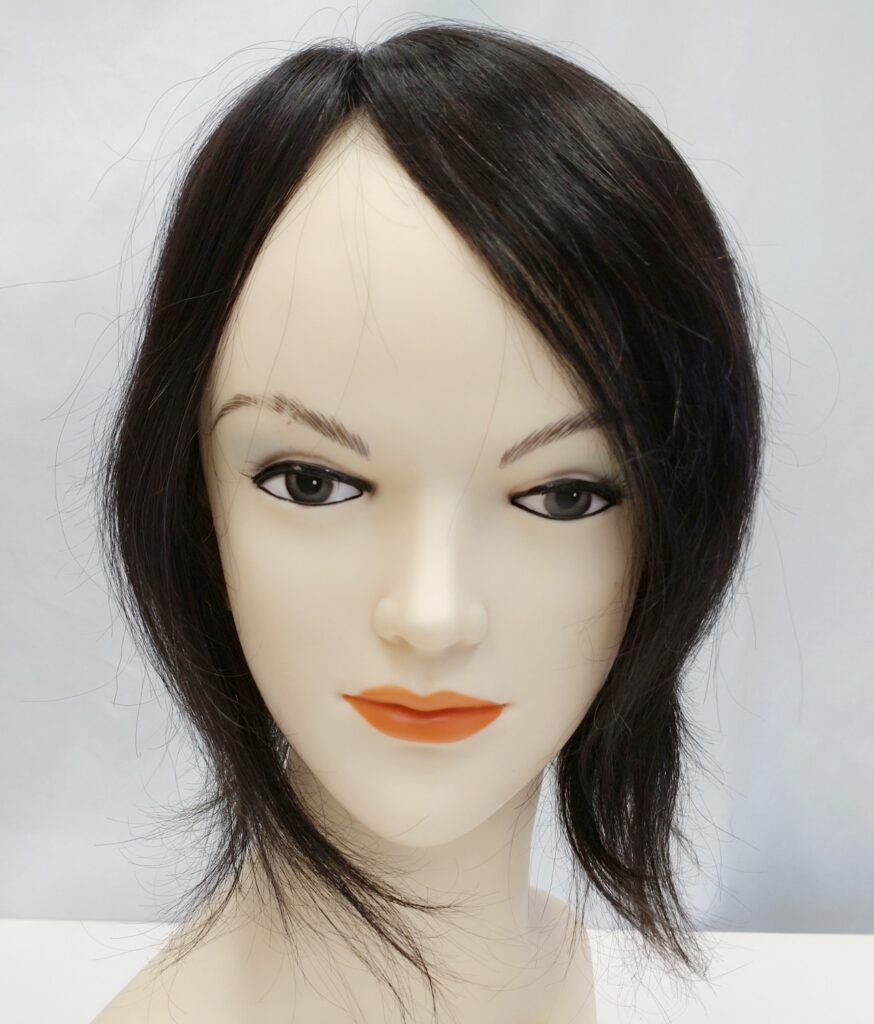 自毛35cmで作ったトップピース